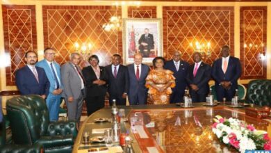 Mayara s'entretient avec la présidente de l'Assemblée nationale de l'Angola