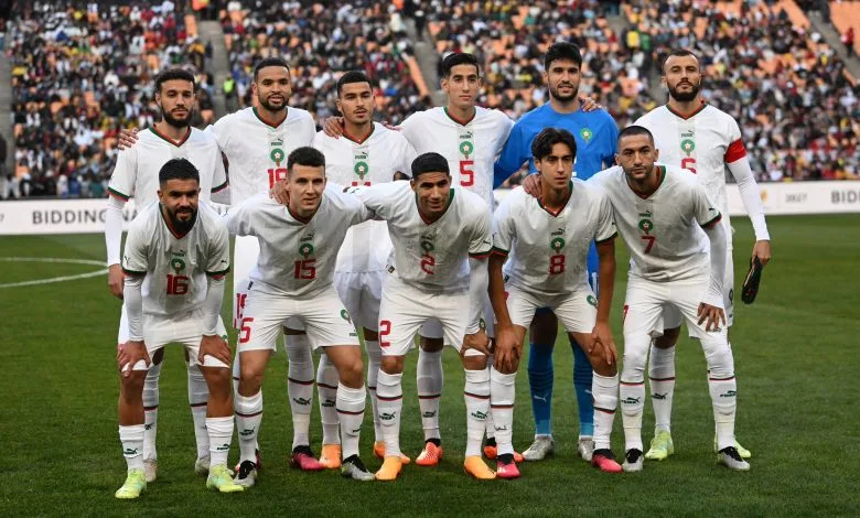 Le onze du Maroc face à l'Afrique du Sud, le 17 juin 2023 à Johannesburg / Crédit: FRMF