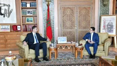 le ministre des Affaires étrangères, de la Coopération africaine et des Marocains résidant à l'étranger, Nasser Bourita, et le ministre maltais des Affaires étrangères et européennes et du Commerce, Ian Borg