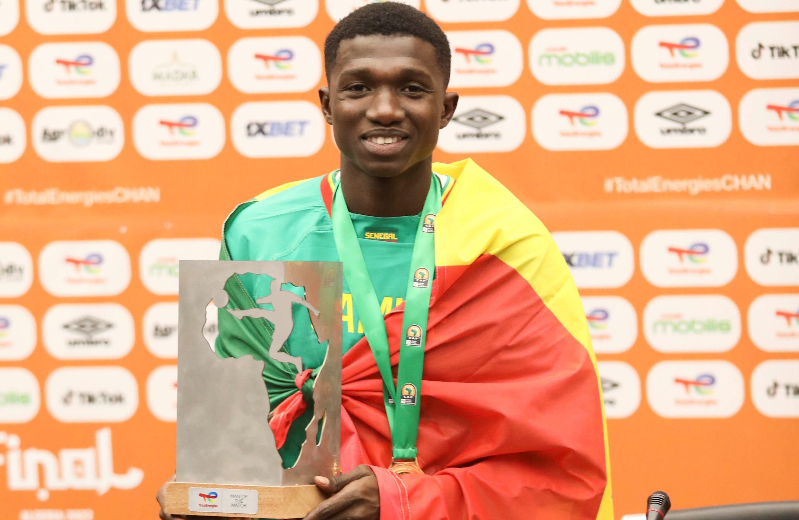 COTEDIVOIRE-AFRIQUE-FOOTBALL / CAN 2023: Lamine Camara met son doublé