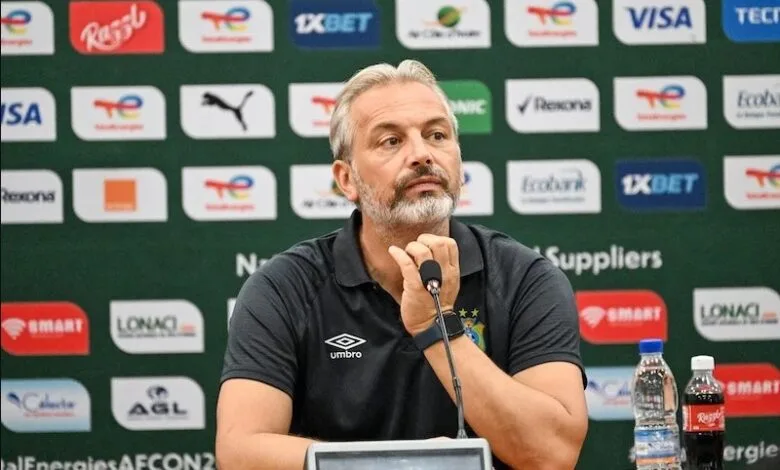 le sélectionneur de la République démocratique du Congo, Sébastien Desabre