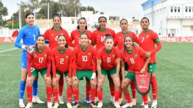 L’équipe nationale féminine A / Crédit: FRMF