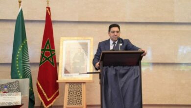 Le ministre des Affaires étrangères, de la Coopération africaine et des Marocains résidant à l'étranger, Nasser Bourita,
