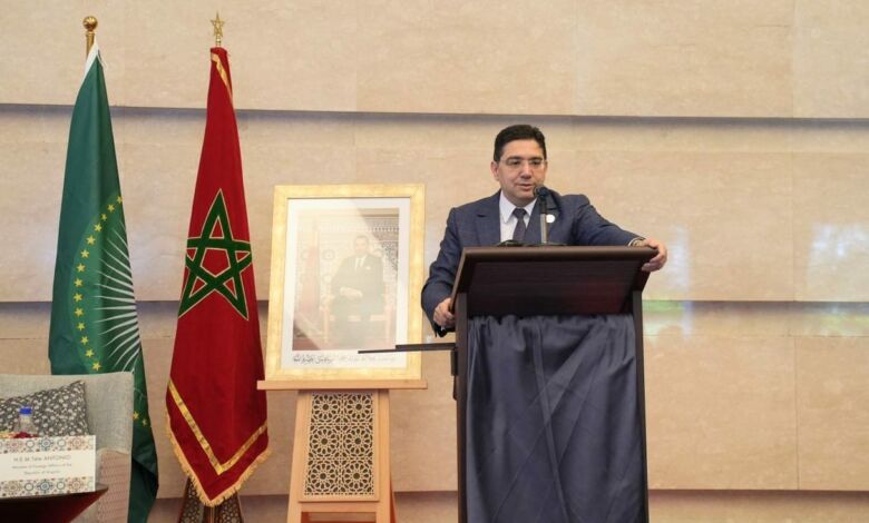 Le ministre des Affaires étrangères, de la Coopération africaine et des Marocains résidant à l'étranger, Nasser Bourita,