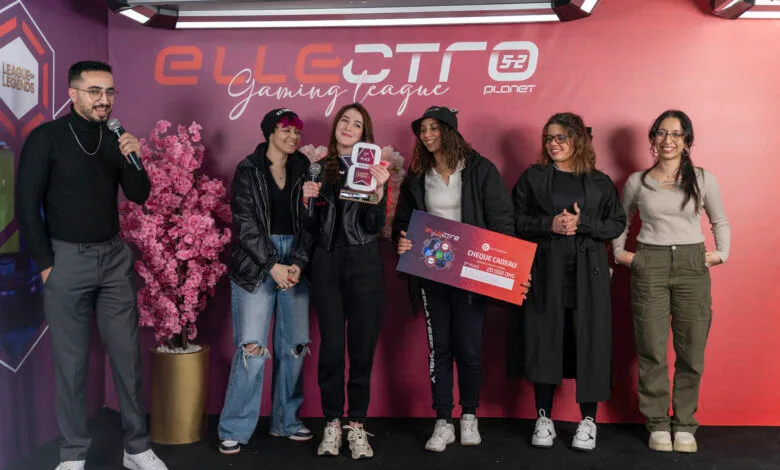 la 2ème édition de la compétition de gaming féminin «Ell’ectroplanet» organisée par Electroplanet