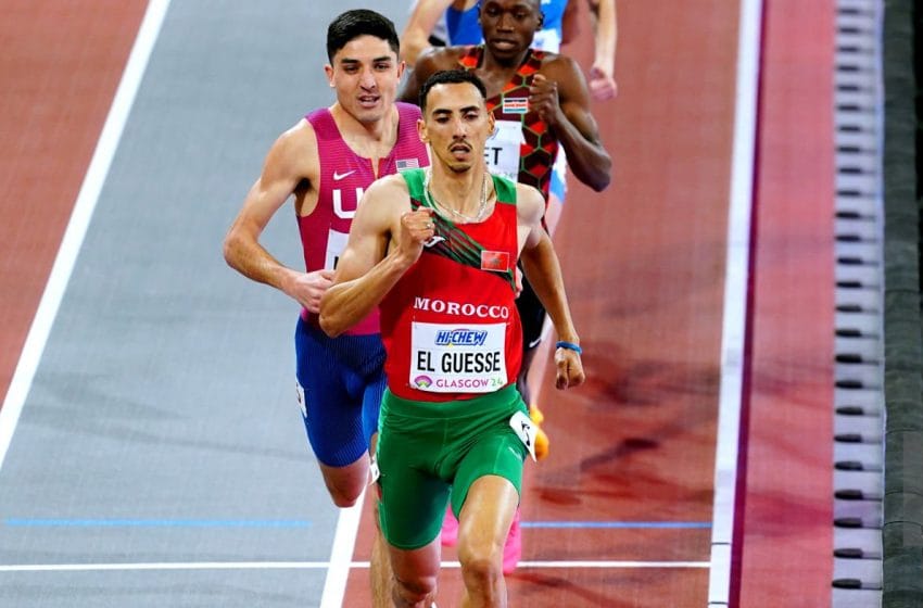 Mondiaux d athletisme en salle 2024 Le Marocain Abdelati El Guesse qualifie en demi finales Dabapress