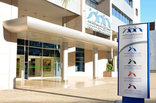 Siège de la Caisse marocaine des retraites à Rabat