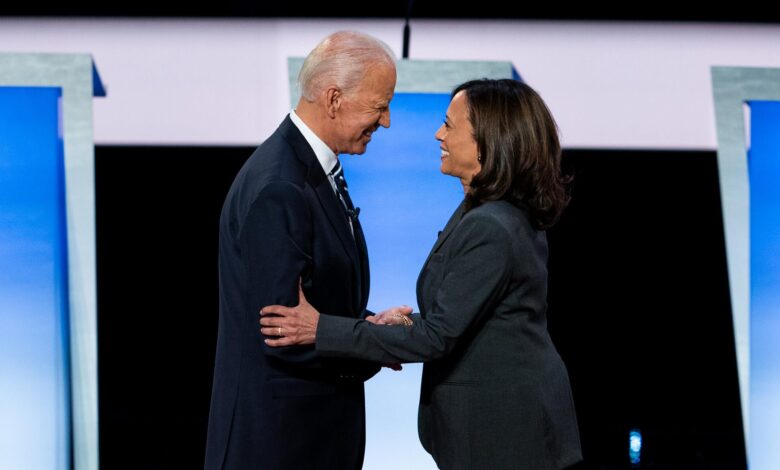 Retrait de Joe Biden: Kamala Harris loue l'"acte désintéressé et patriotique" du président démocrate