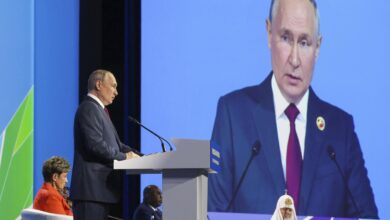 Le président russe Vladimir Poutine