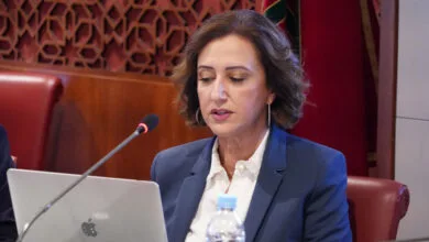 La ministre du Tourisme, de l'Artisanat et de l'Économie sociale et solidaire, Fatim-Zahra Ammor, devant la Commission des secteurs productifs à la Chambre des Représentants, le 1er novembre 2024.