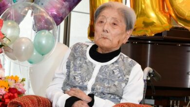 La Japonaise Tomiko Itooka, doyenne de l'humanité