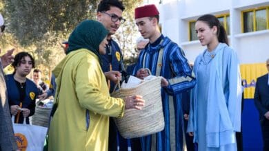 Moulay El Hassan et Lalla Khadija ont procédé, lundi 3 mars à Rabat, au lancement de l'opération nationale "Ramadan 1446". (Photo d'Abdellah Lmidmani MAP)