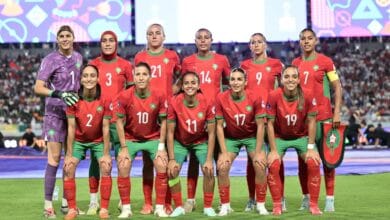 L’équipe nationale féminine de football