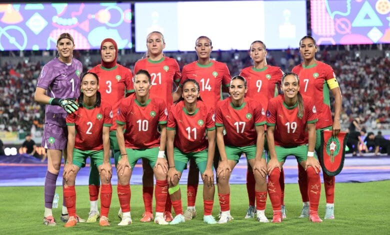 L’équipe nationale féminine de football
