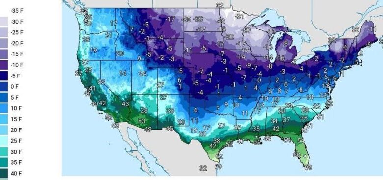 Tempête de neige : état d'urgence décrété dans plusieurs Etats américains