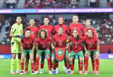 L’équipe nationale féminine du Maroc